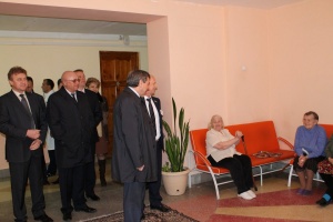 Губернатор Новосибирской области В.Ф. Городецкий посетил БПВТ им.М.И. Калинина