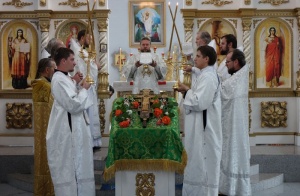 Освящен Кафедральный собор в честь Живоначальной Троицы в Ордынске