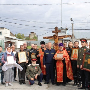 Член клуба православных авторов «Новосибирского общества книголюбов» посетил исправительную колонию.